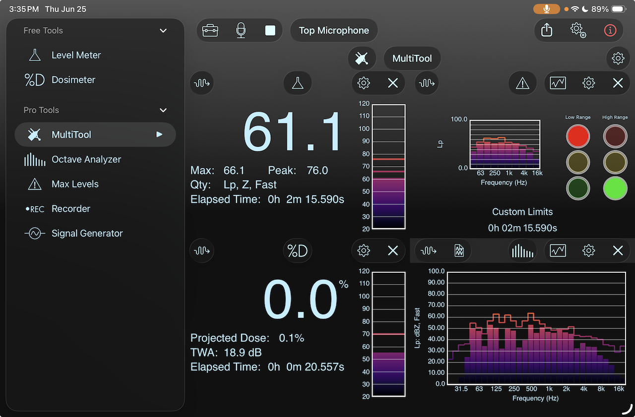SignalScope X Screenshot